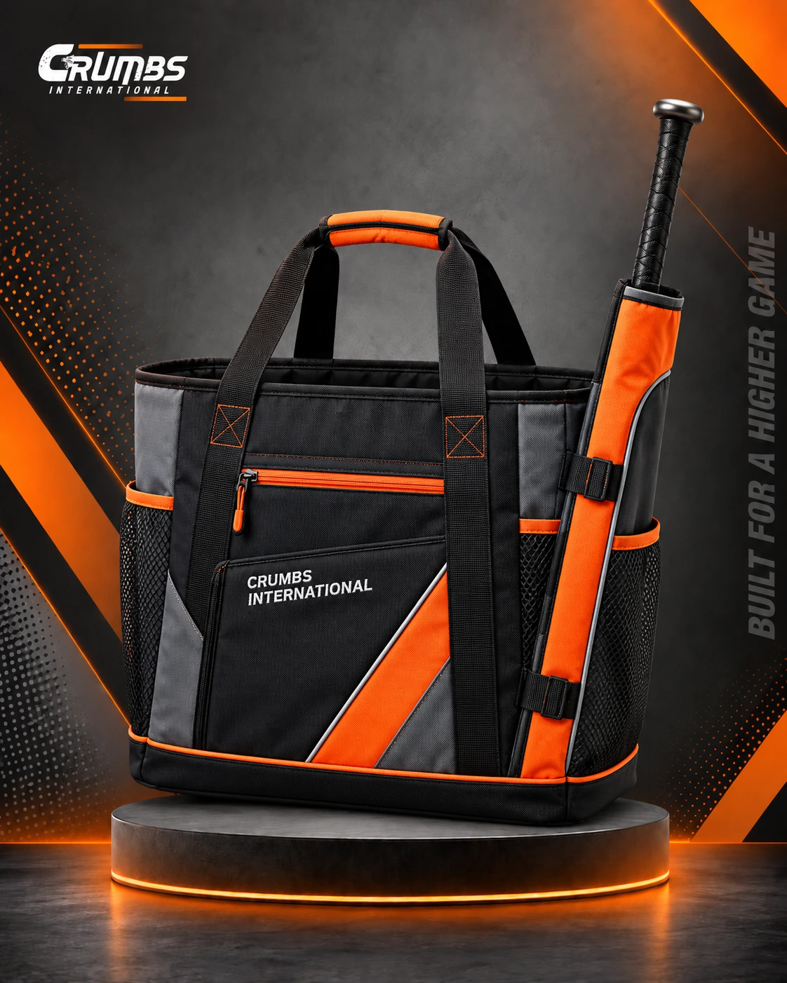 Tote-Style Baseball Bat Bag