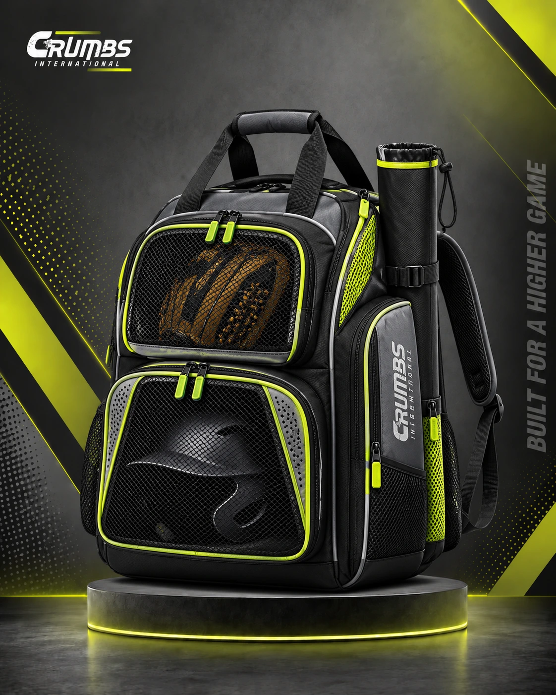 Helmet and Glove Baseball Bag