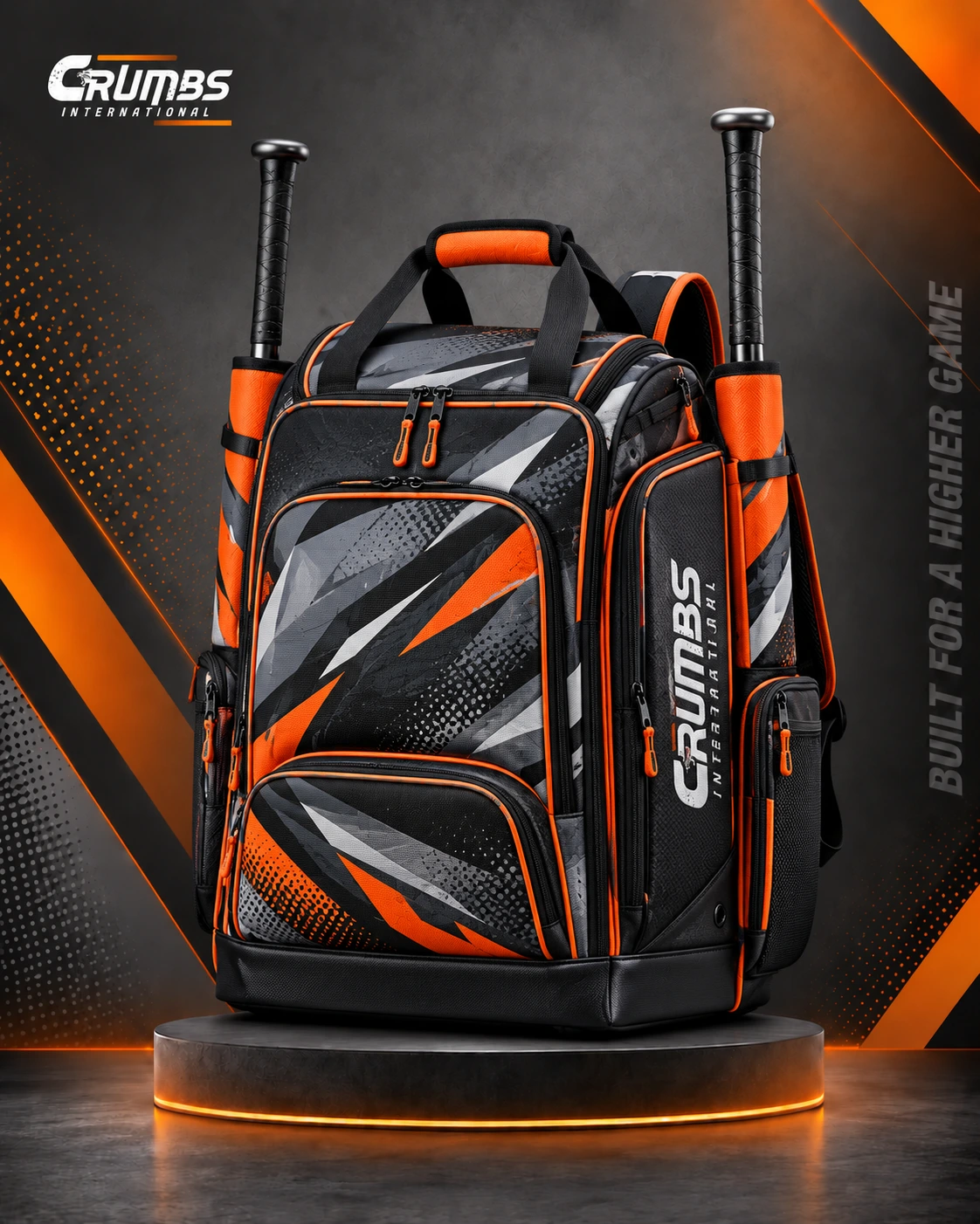 Sublimated Baseball Equipment Bag