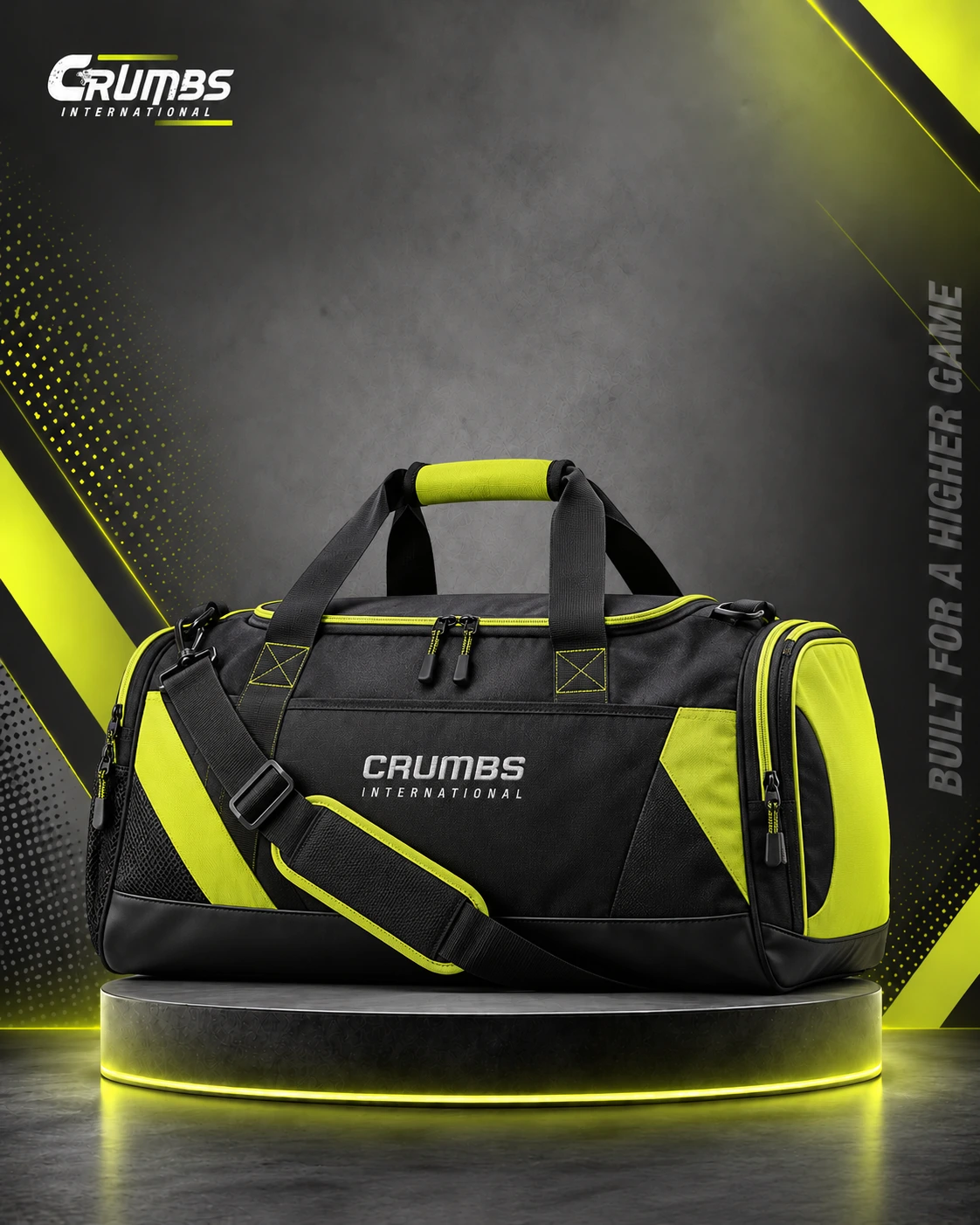 Team Sports Duffel Bag, 600D Polyester