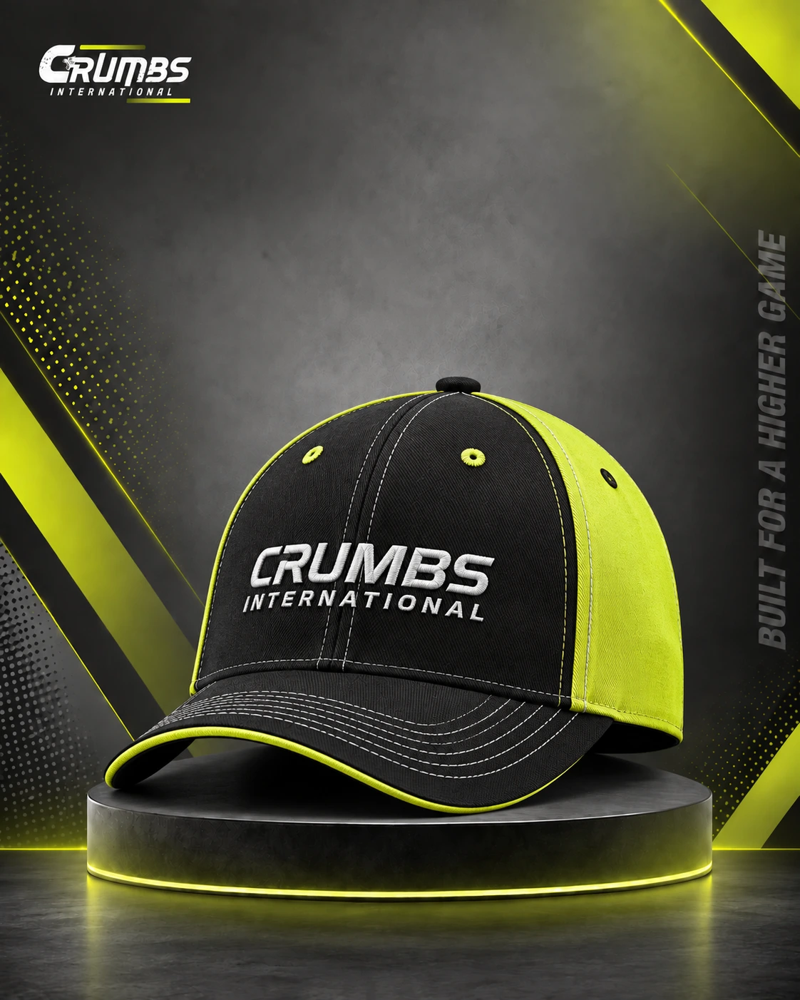 Structured 6-Panel Baseball Cap