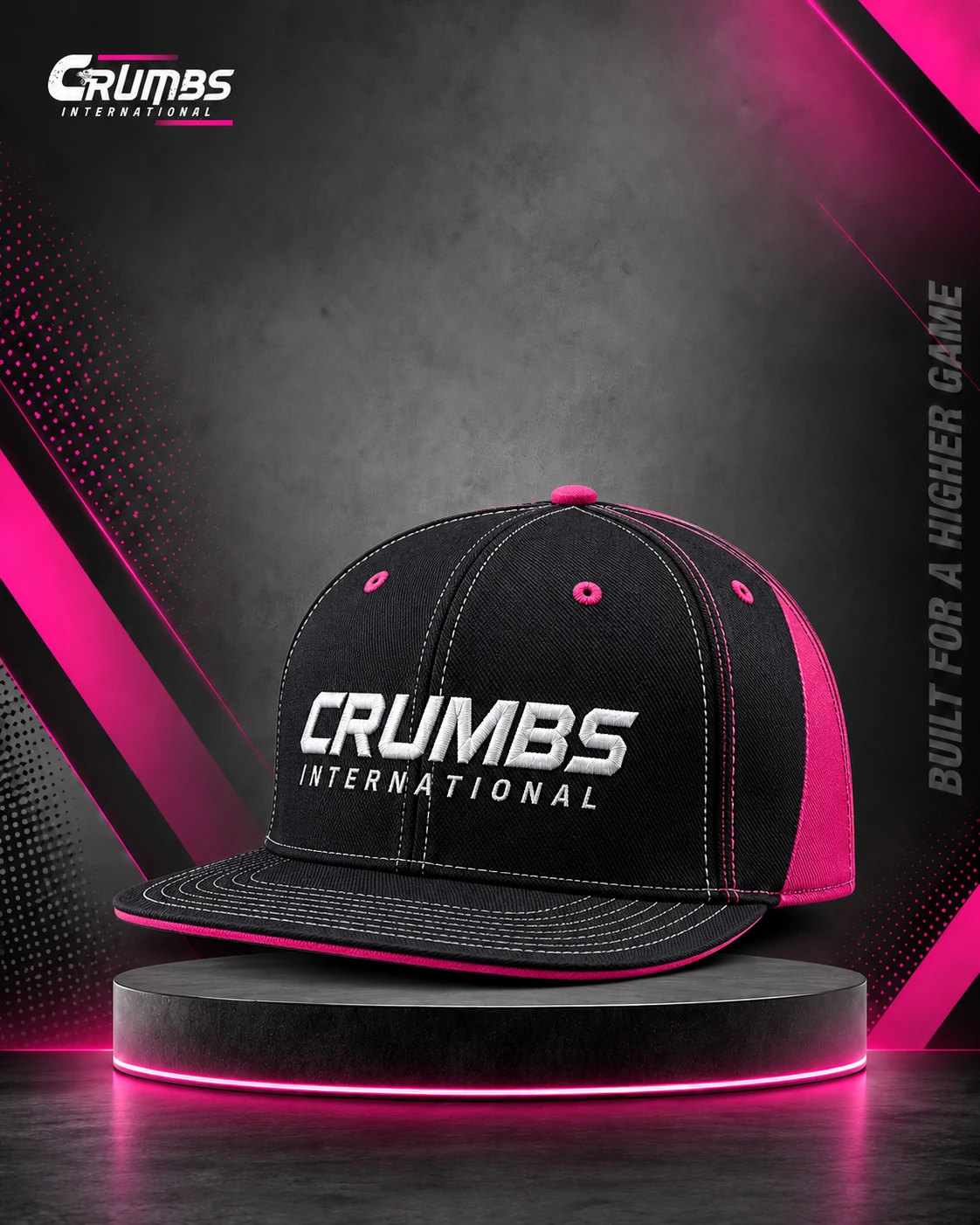 Cotton Twill Snapback Cap