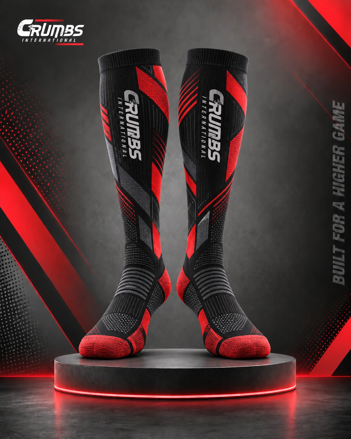 Sublimated Compression Socks