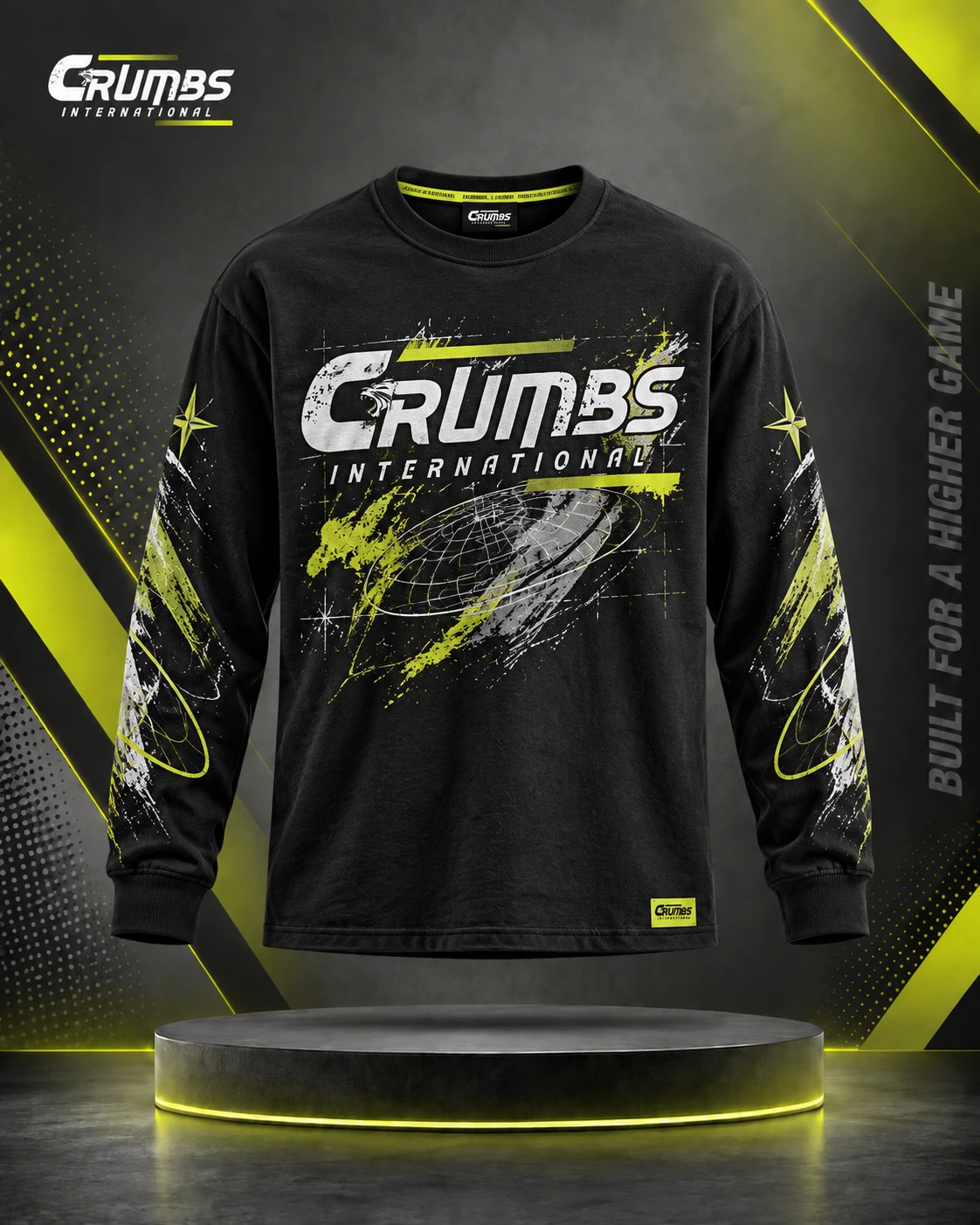 Heavyweight Long Sleeve Graphic Tee, 260GSM