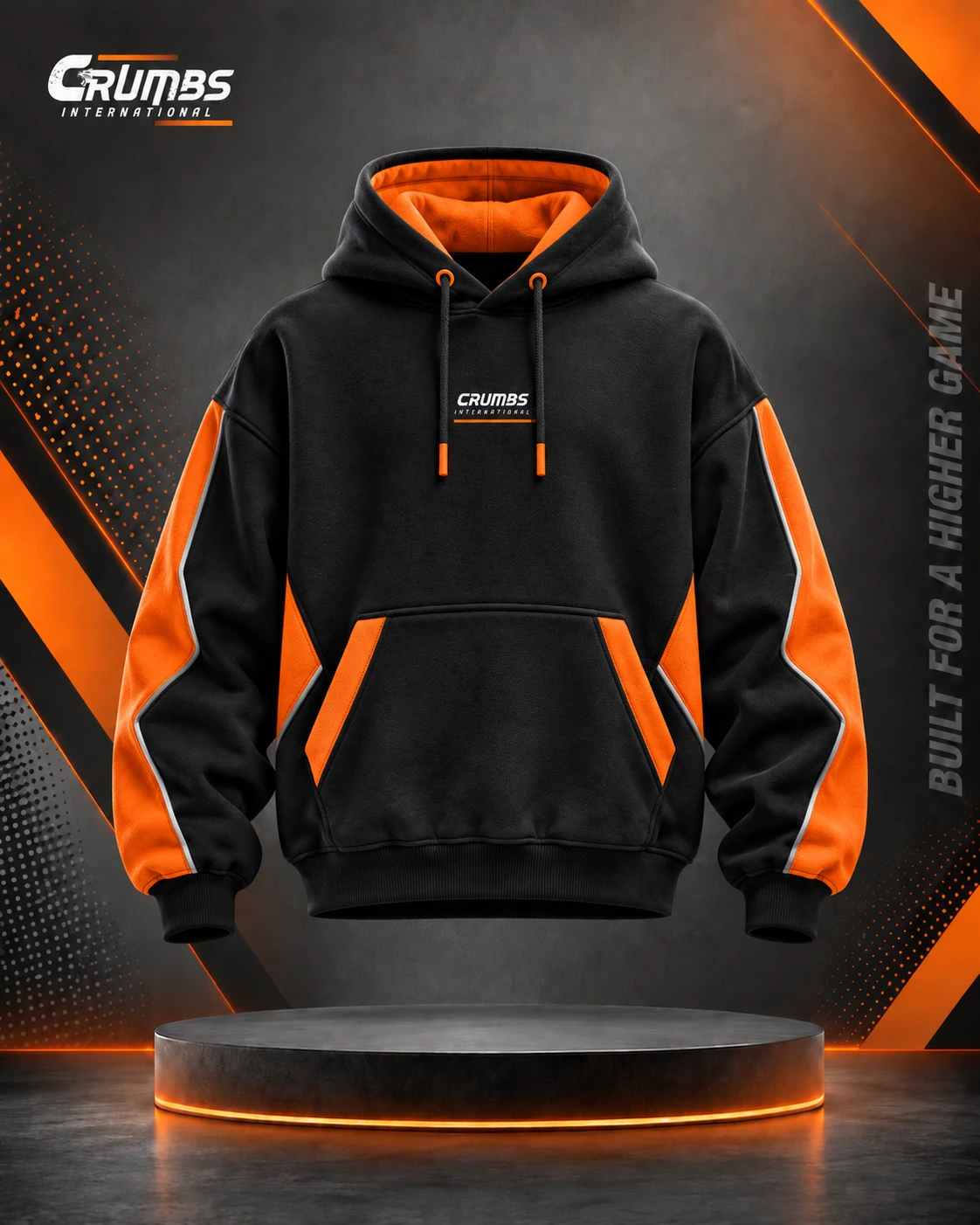 Oversized Pullover Hoodie, 450GSM
