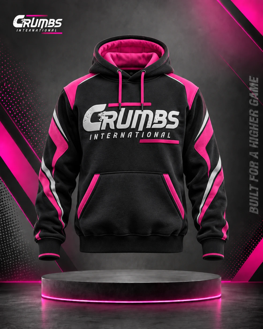 Puff Print Pullover Hoodie