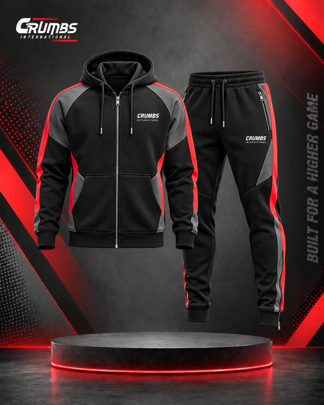 Zip Hoodie and Jogger Set