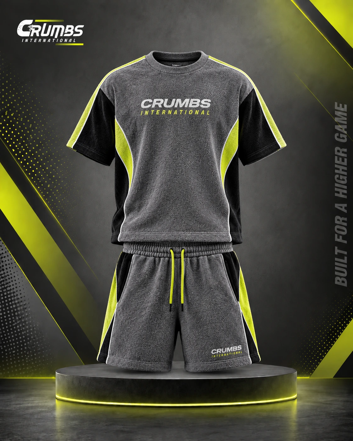 Terry Tee and Shorts Set