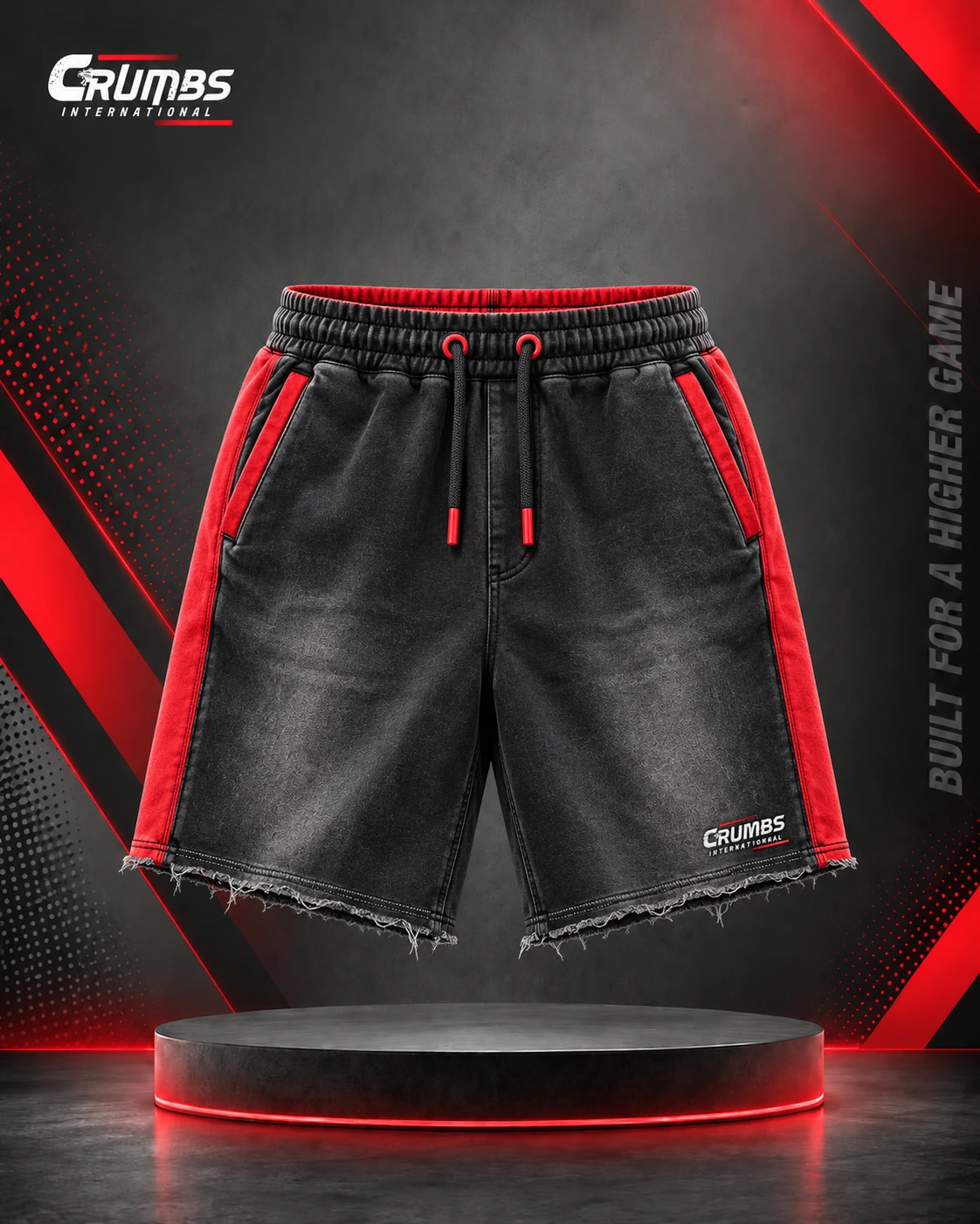 Cut-Off Sunfade Washed Shorts