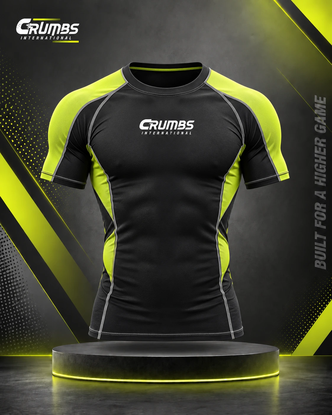 Short-Sleeve Compression American Football Shirt