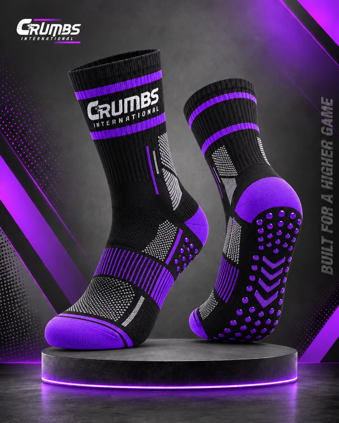 Anti-Slip Grip American Football Socks