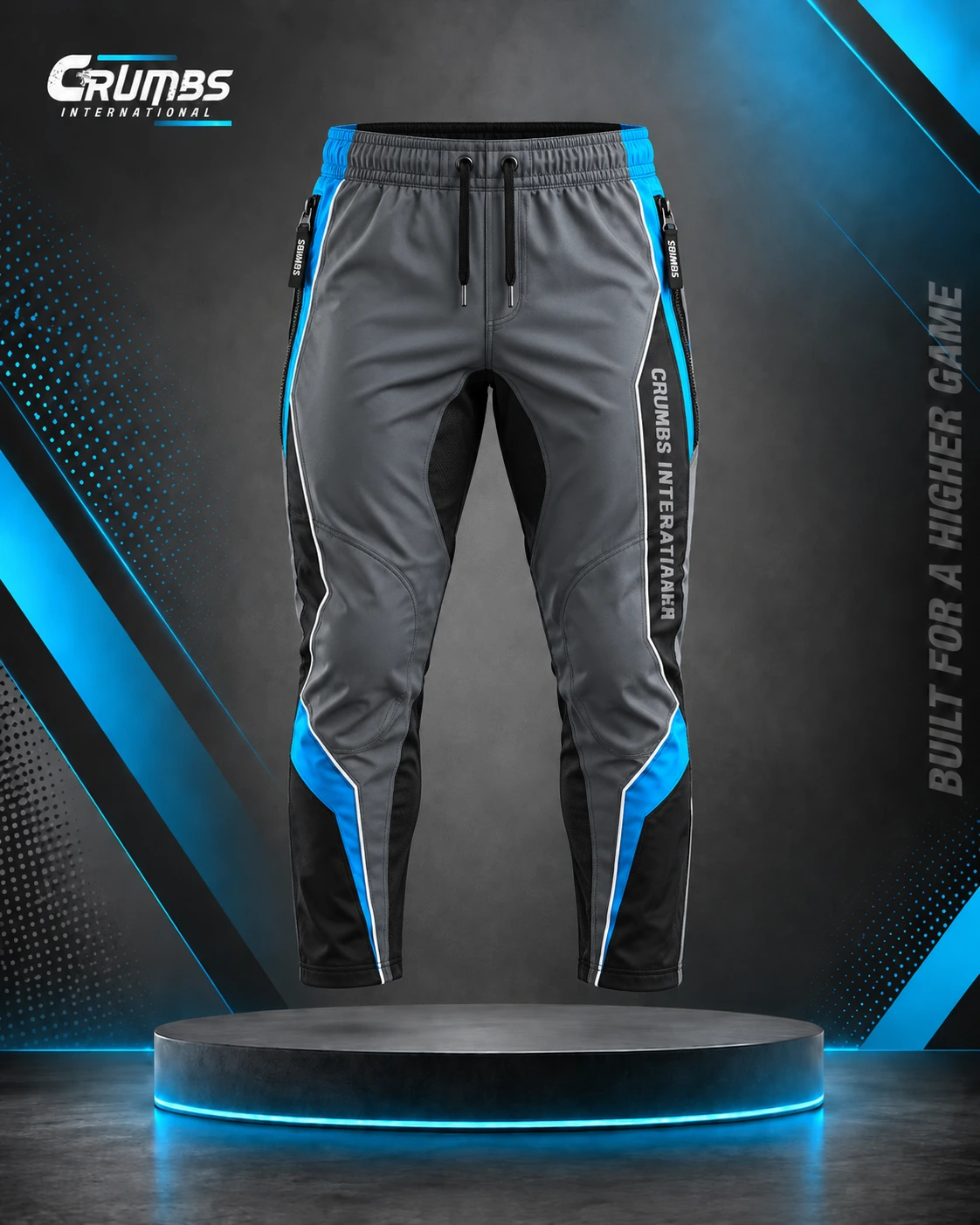 Stretch Woven American Football Trousers