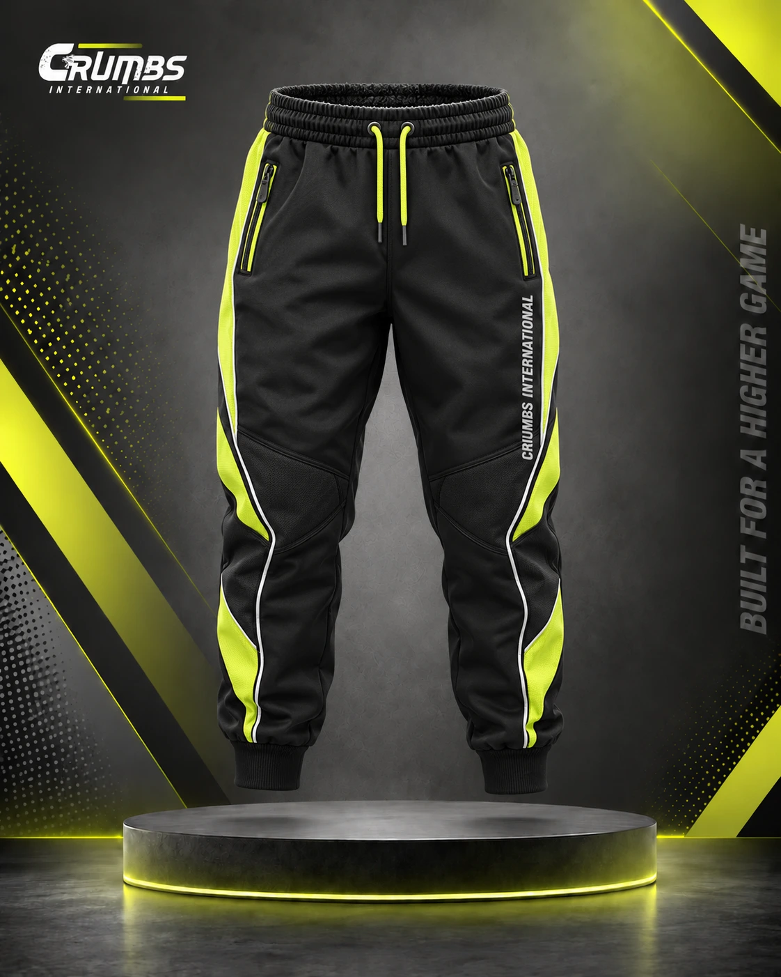 Fleece-Lined American Football Trousers