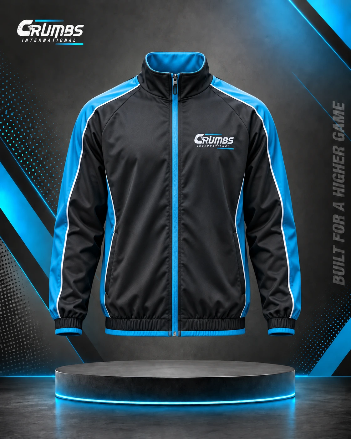 Full-Zip Baseball Cage Jacket