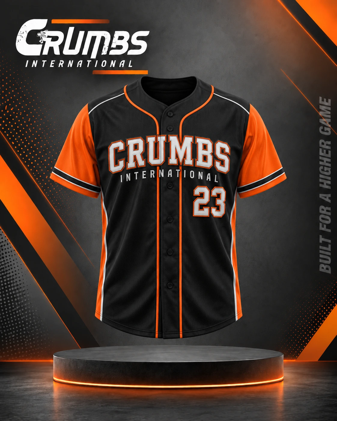 Tackle Twill Baseball Full Button Jersey