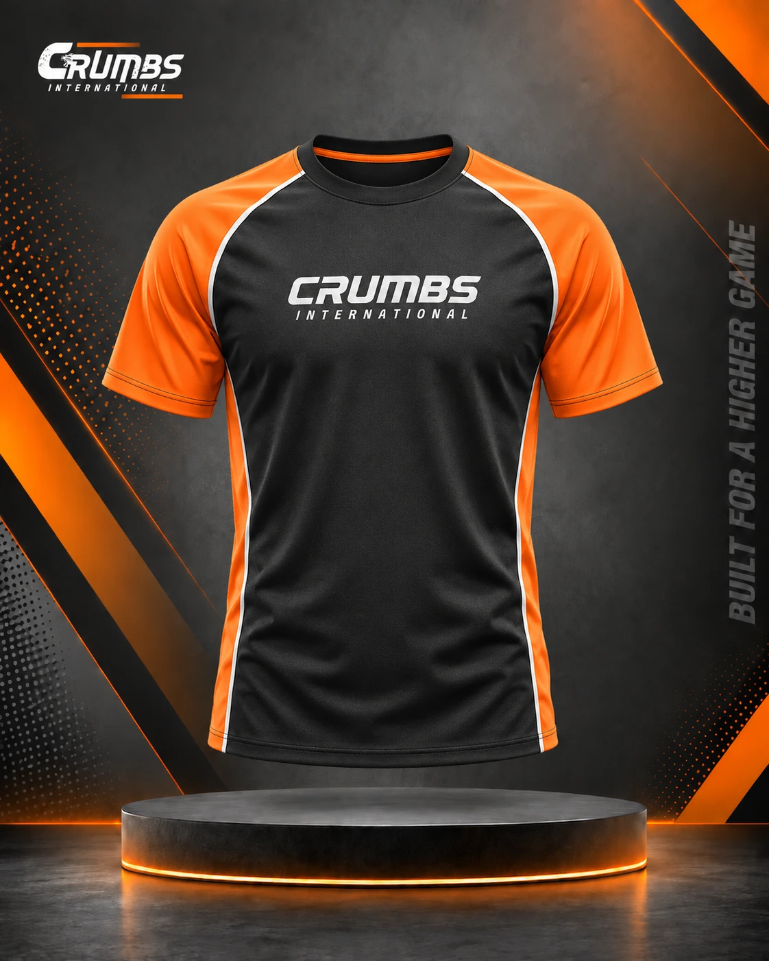 Two-Color Sleeve Baseball Round Neck Jersey