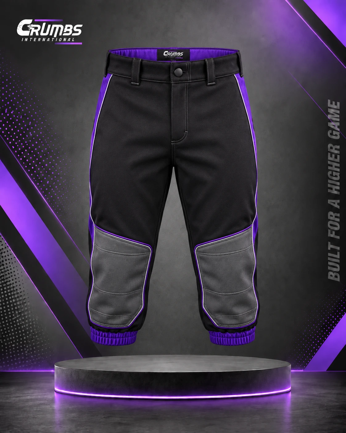 Reinforced-Knee Baseball Knicker Pants