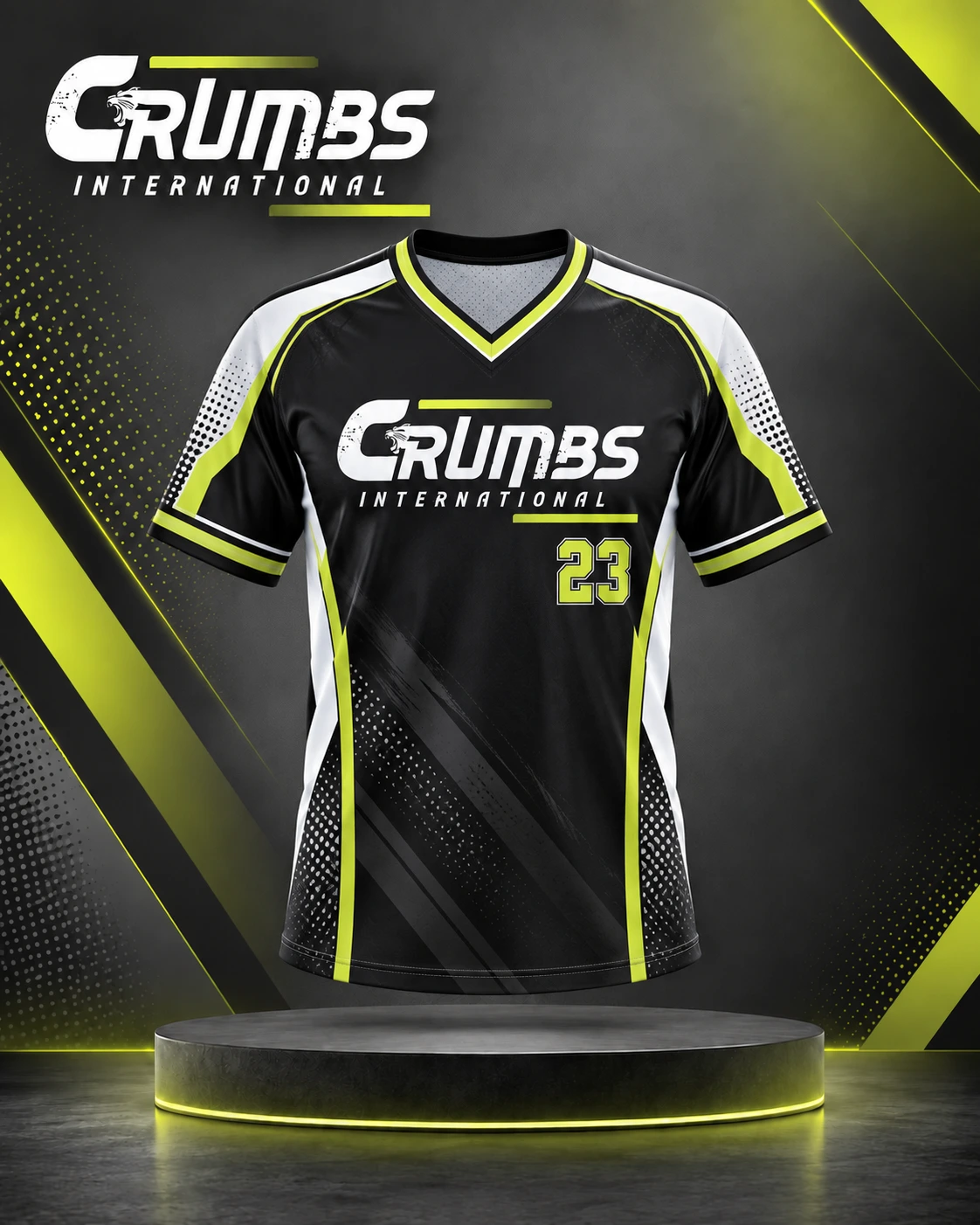 Sublimated Baseball V-Neck Jersey