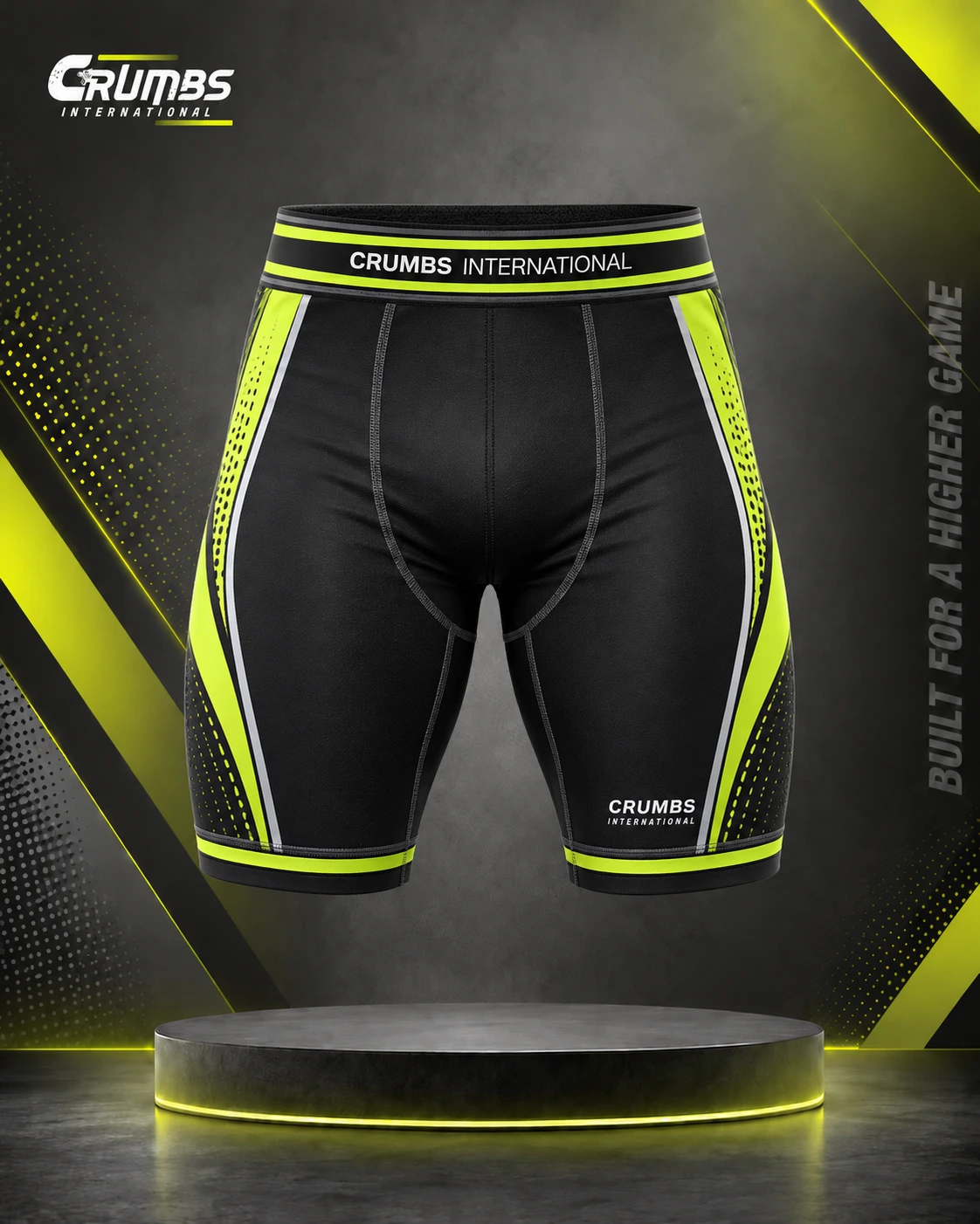 Half-Length Basketball Compression Shorts