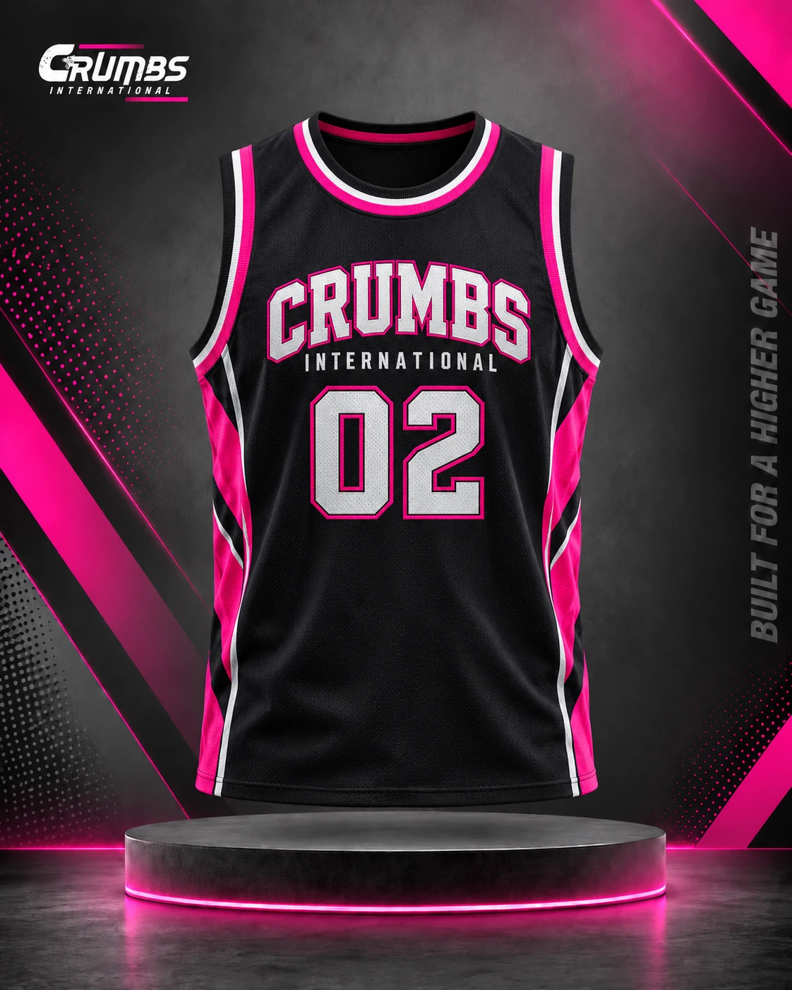 Heavyweight Cotton Basketball Fan Jersey