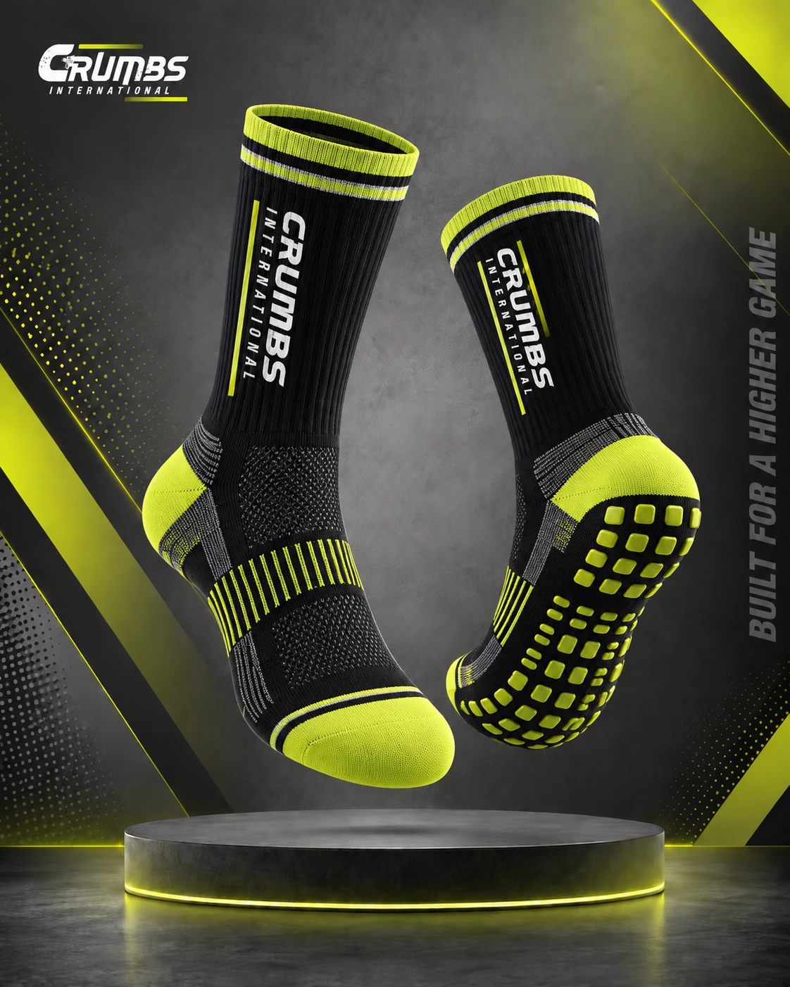 Anti-Slip Grip Basketball Socks