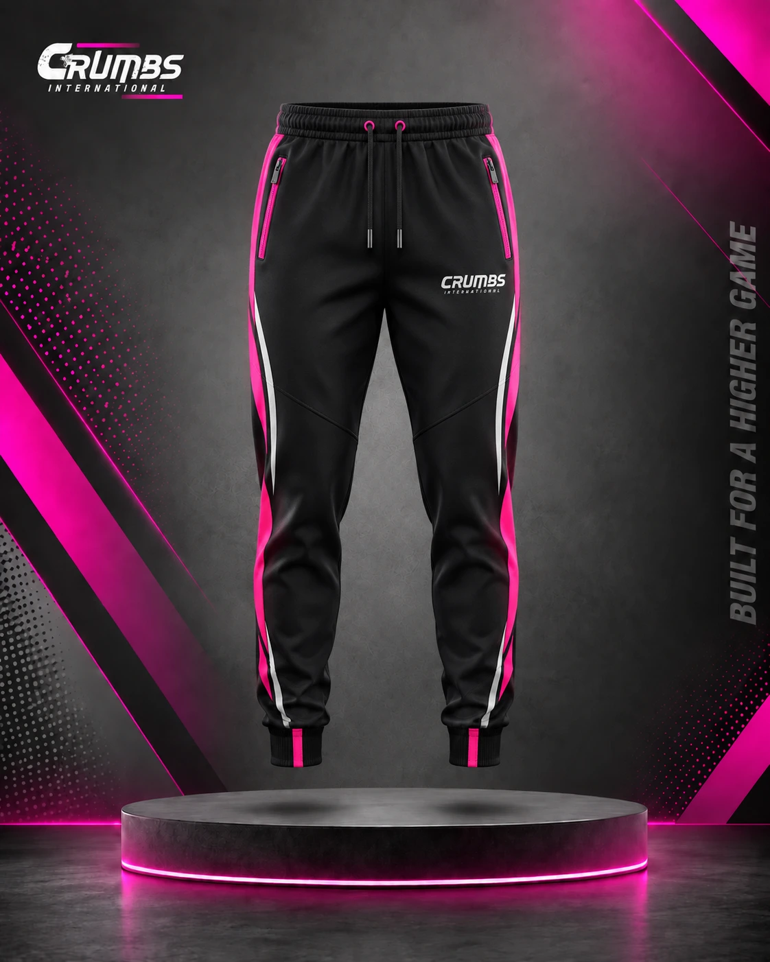 Tapered Track Basketball Trousers