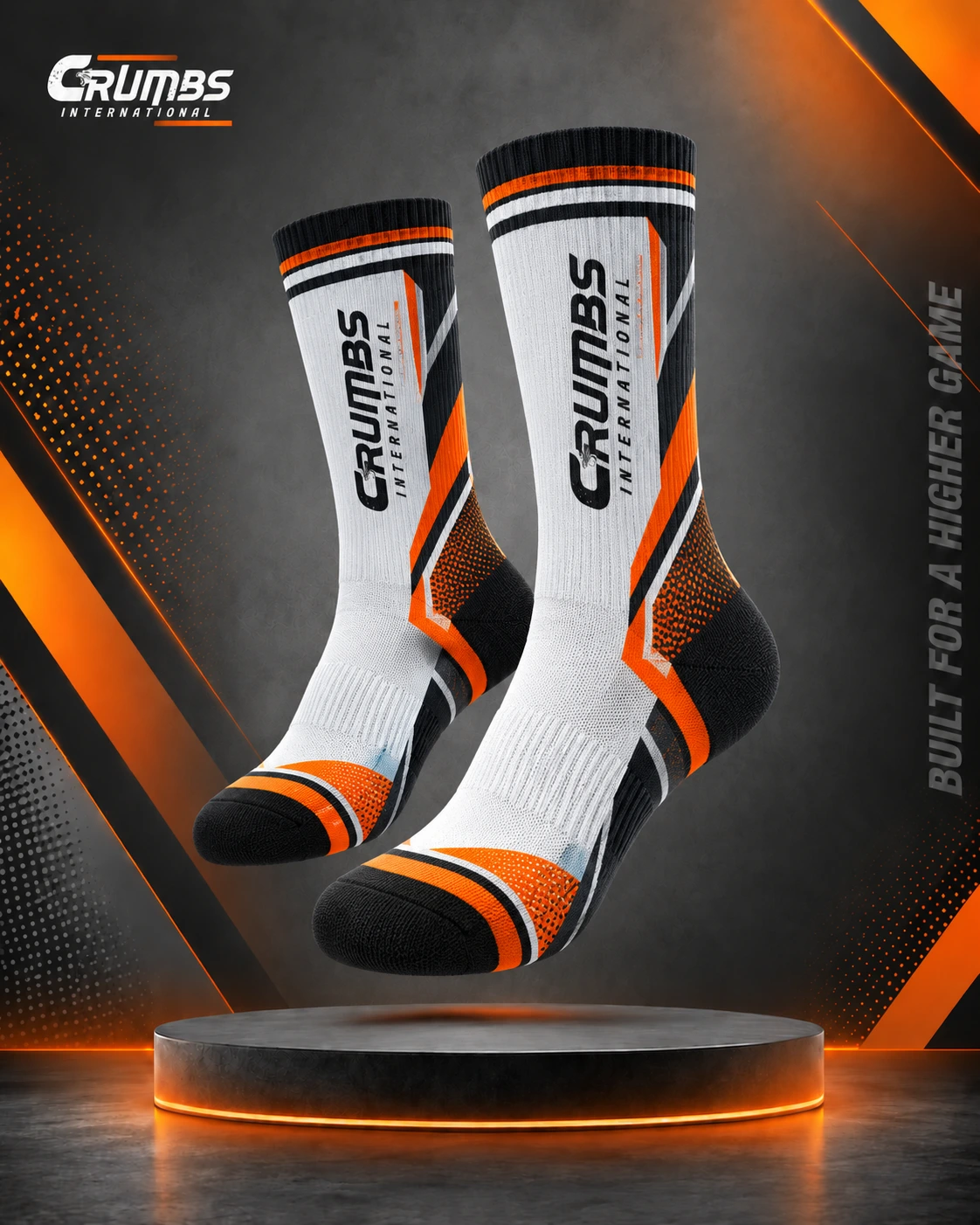 Sublimated Cheerleading Team Socks