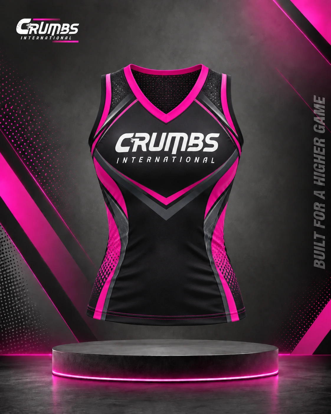 Sublimated Cheer Shell Top
