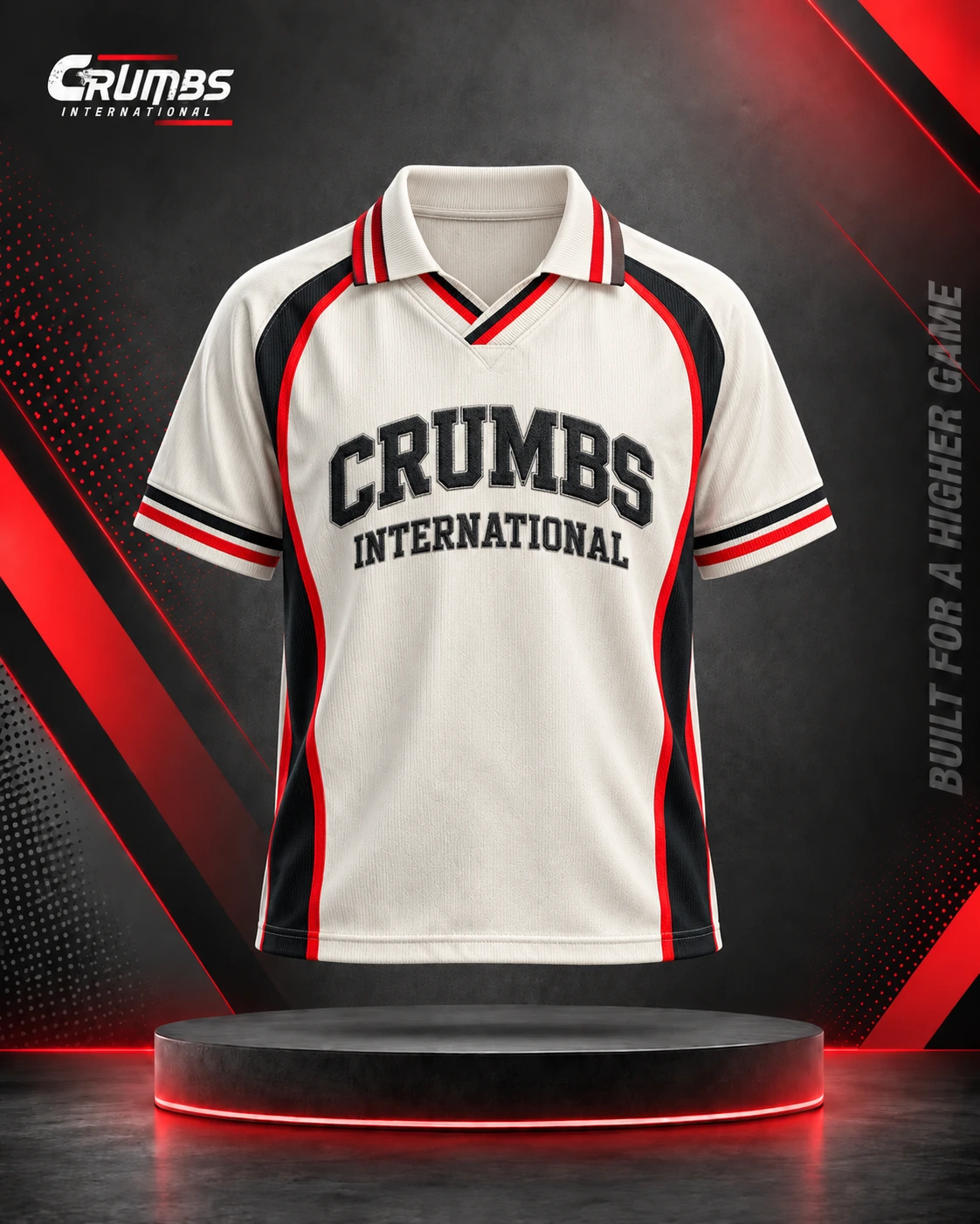 Retro Cricket Fan Jersey