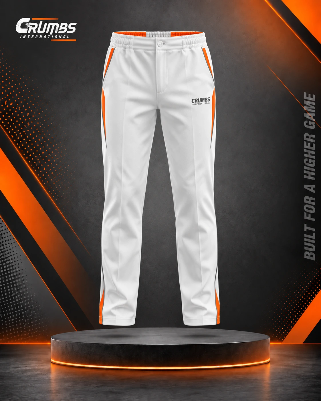 Stretch Cricket Whites Trousers