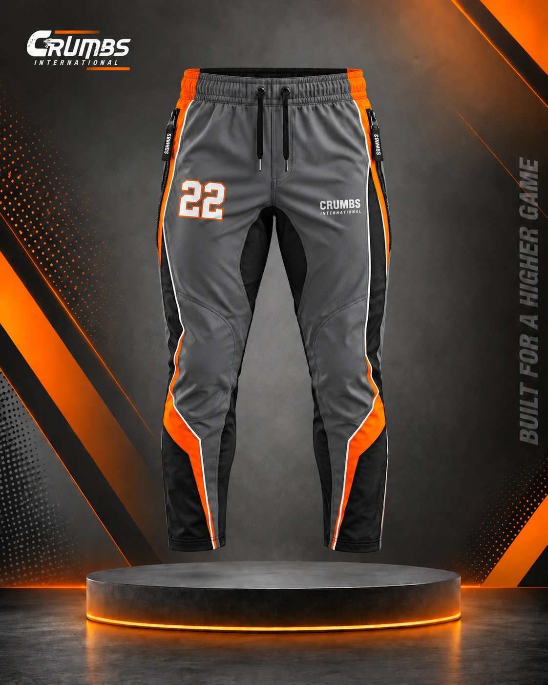 Stretch Woven Flag Football Trousers