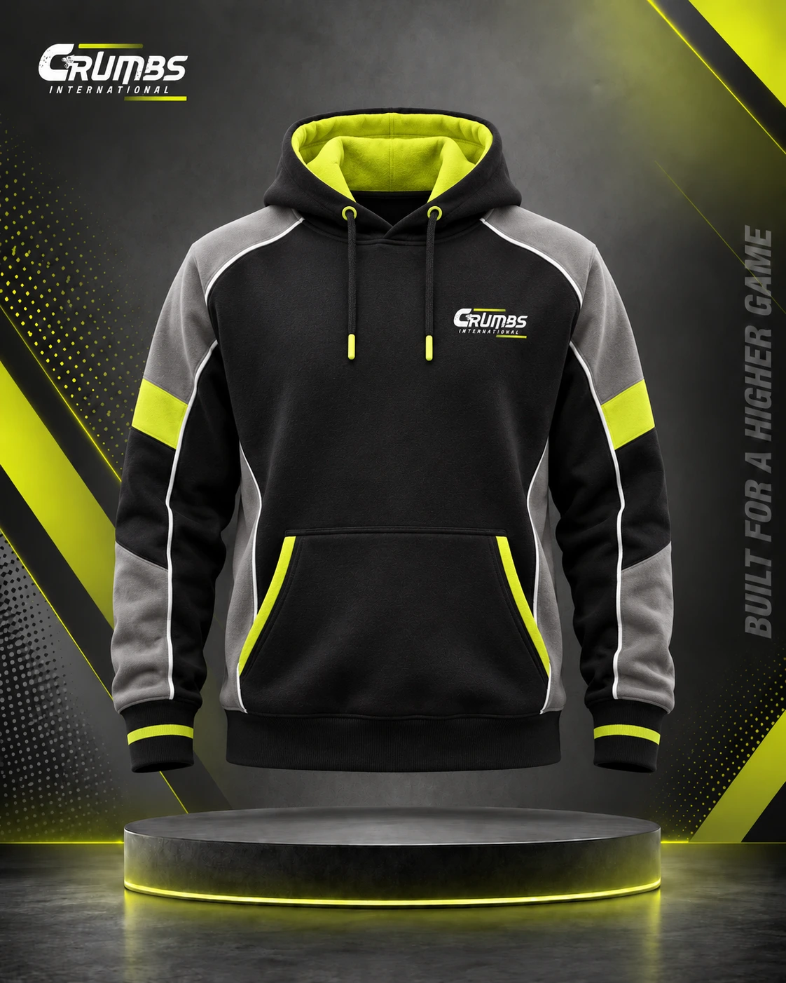 Heavyweight Fleece Rugby Team Hoodie