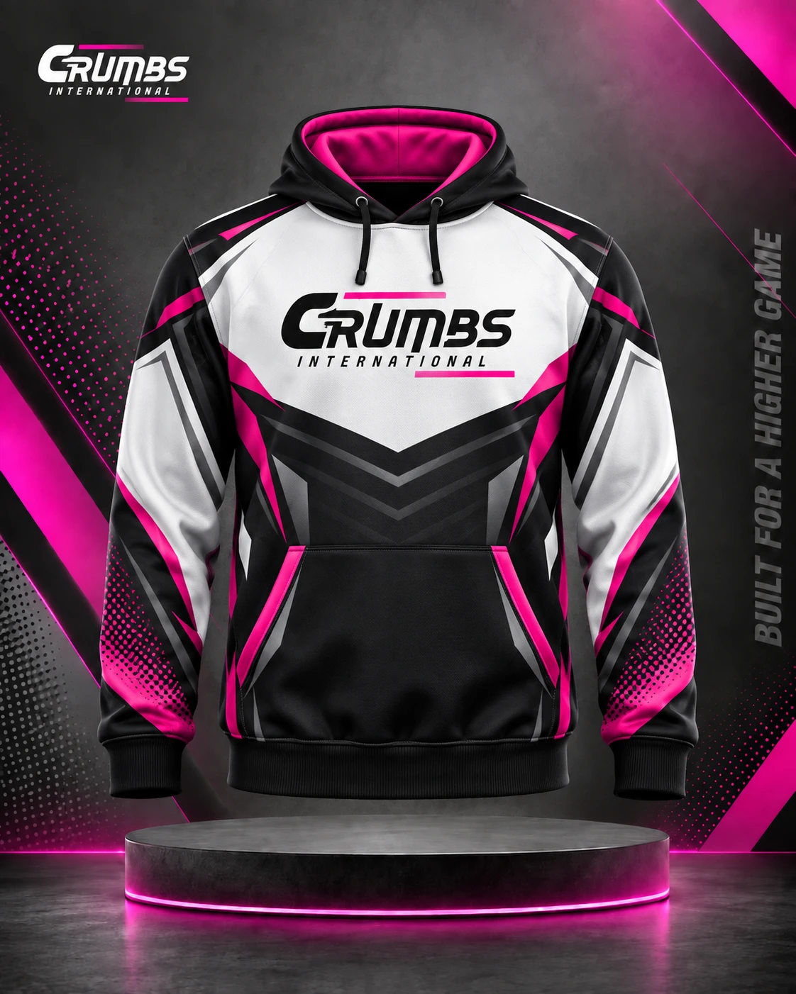 Sublimated Rugby Hoodie