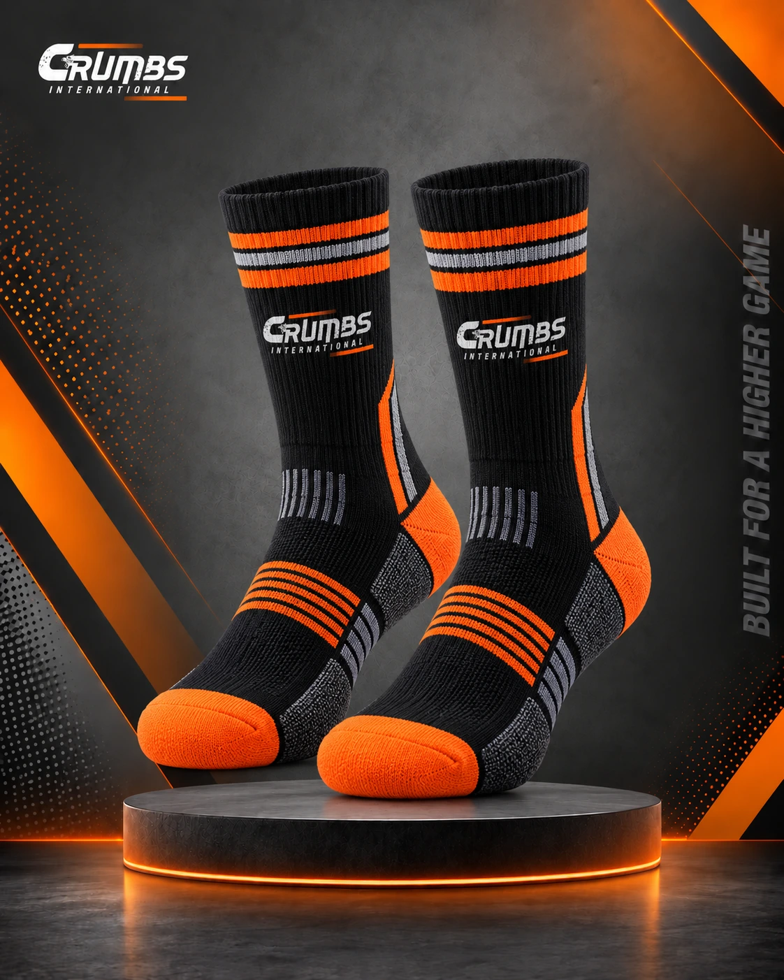 Cushioned Crew Rugby Socks