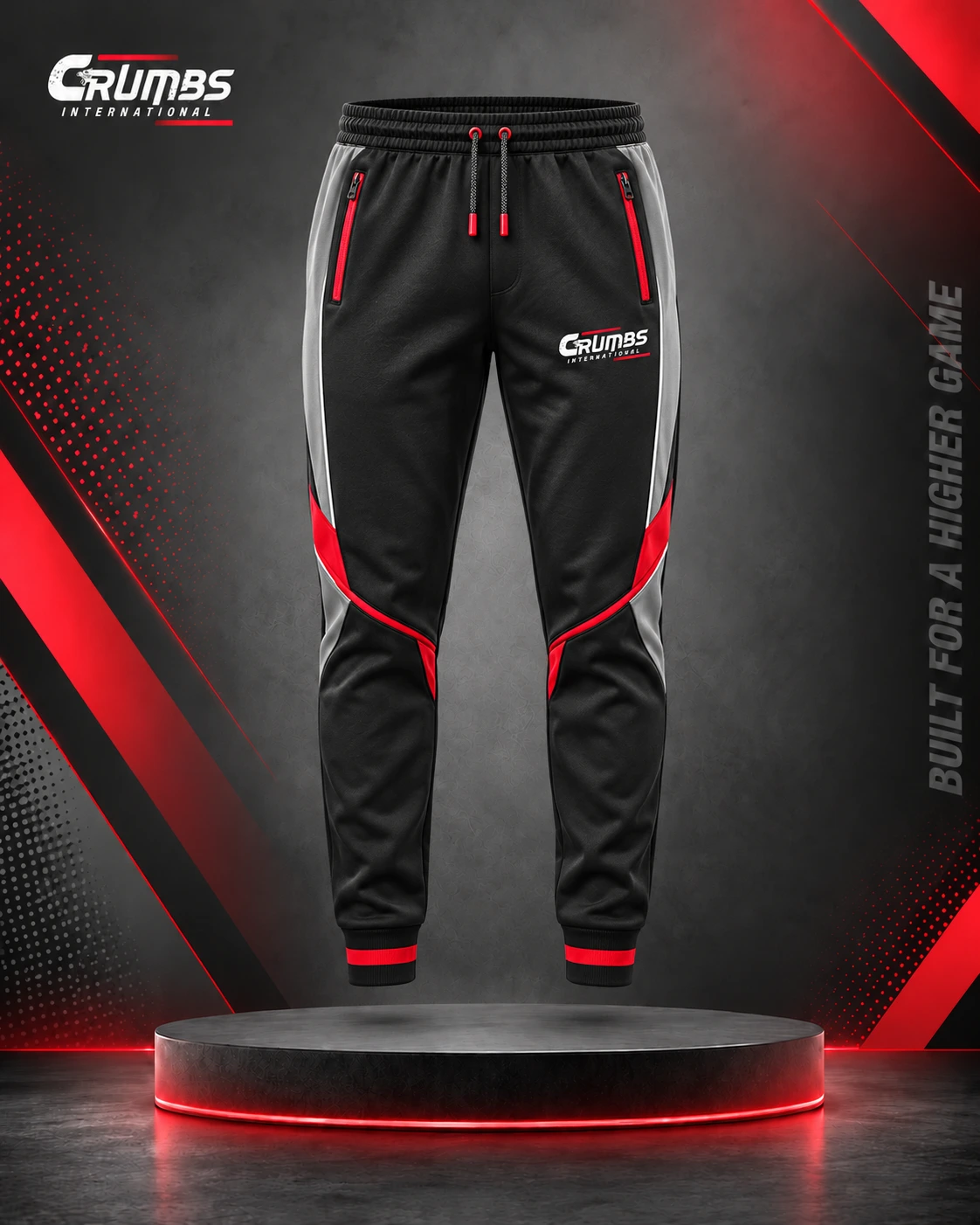 Tapered Track Rugby Trousers