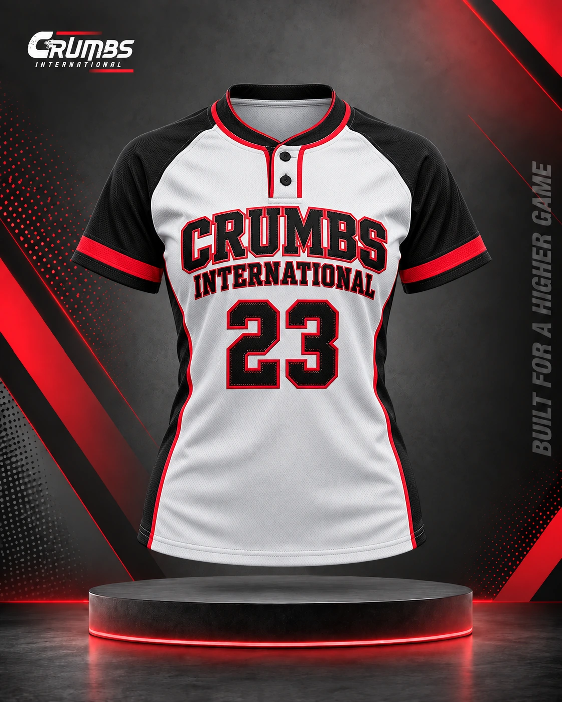 Tackle Twill Softball Two-Button Jersey