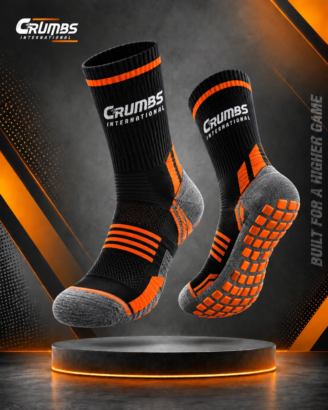 Anti-Slip Grip Volleyball Socks